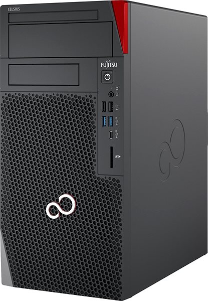 Work Station Fujitsu CELSIUS W5011 Lateral view