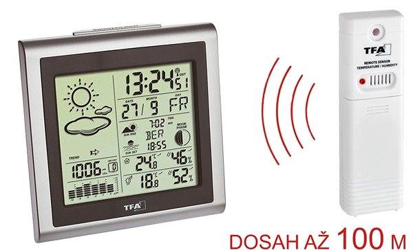 Weather Station Home Weather Station TFA 35.1145.54 LARGO Features/technology