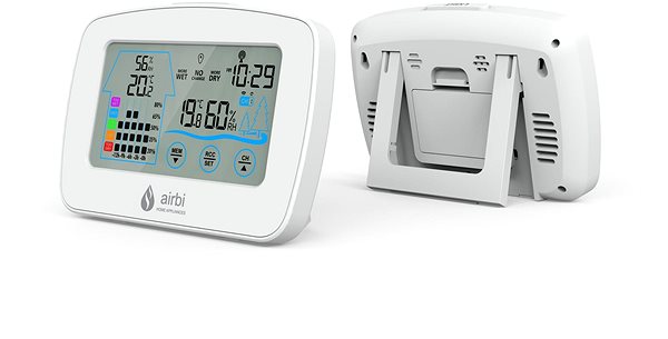 Időjárás állomás Airbi CONTROL - digitális hőmérő és higrométer vezeték mentes érzékelővel Jellemzők/technológia