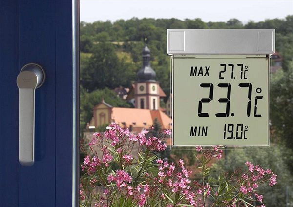 Kültéri hőmérő TFA Kültéri digitális ablakhőmérő VISION TFA 30.1025 ...