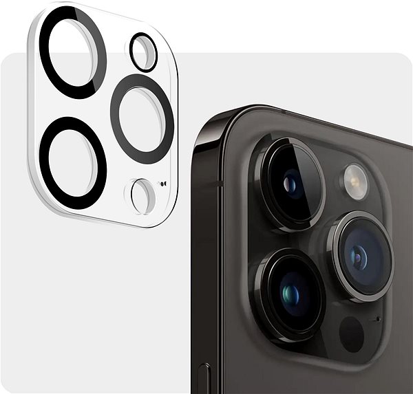 Kamera védő fólia Tempered Glass Protector iPhone 13 Pro  / 13 Pro Max üvegfólia, tokbarát ...