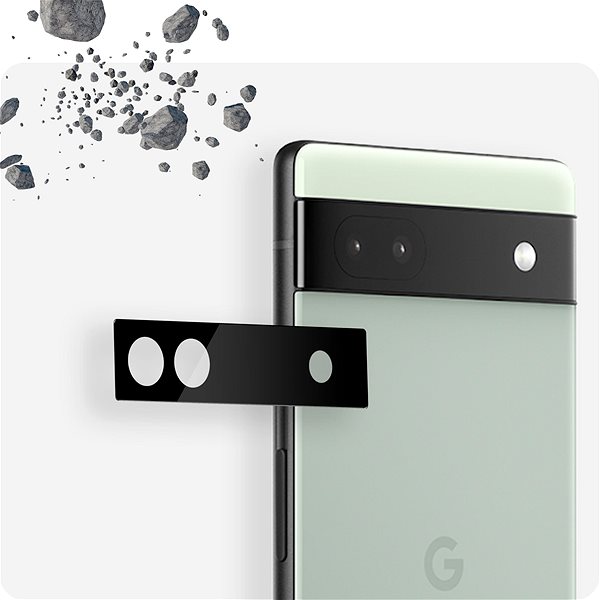 Objektiv-Schutzglas Tempered Glass Protector für das Google Pixel 6a ...