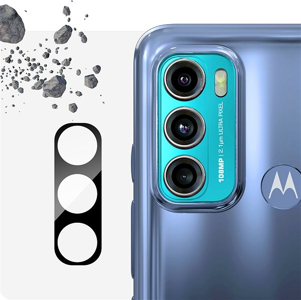 Kamera védő fólia Tempered Glass Protector a Motorola Moto G60 készülékhez ...