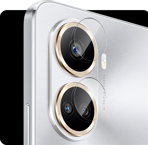 Üvegfólia Tempered Glass Protector a Huawei nova 10 SE készülékhez, keretes + üveg a kamerára ...