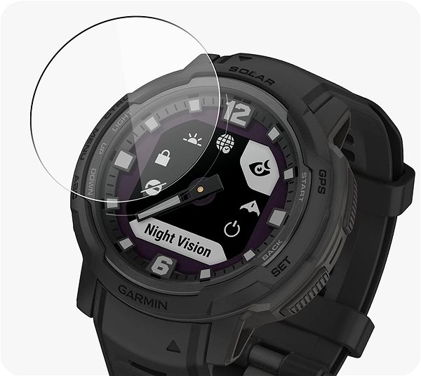 Schutzglas Tempered Glass Protector für Garmin Instinct Crossover - wasserdicht ...
