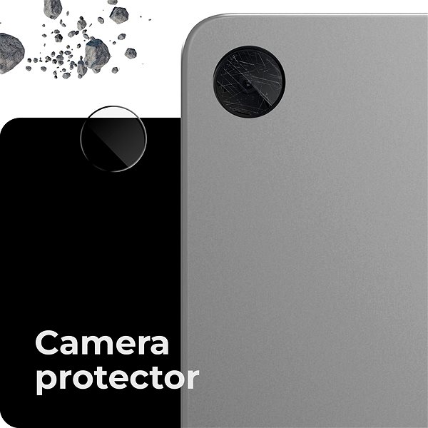 Üvegfólia Tempered Glass Protector a Lenovo Tab M8 8.0 (4th Gen) készülékhez + kameravédő ...