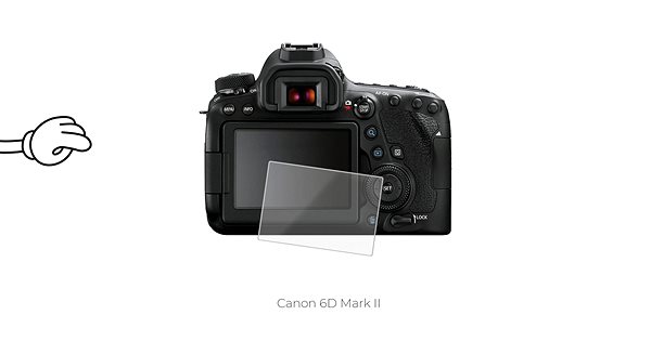 Glass Screen Protector Tempered Glass Protector 0.3mm for Canon 6D Mark II Features/technology