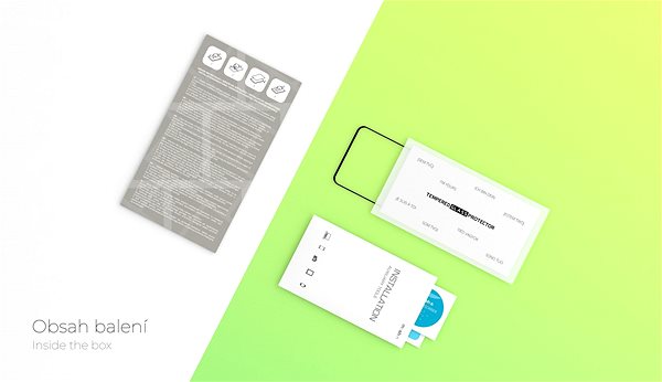 Üvegfólia Tempered Glass Protector OnePlus Nord üvegfólia - fekete keret + kamera védő fólia Csomag tartalma