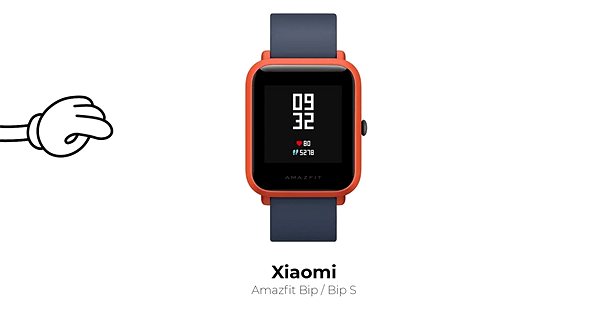 Glass Screen Protector Tempered Glass Protector for Xiaomi Amazfit Bip/Bip S - 3D GLASS, Black Features/technology