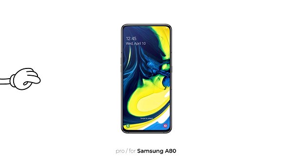 Glass Screen Protector Tempered Glass Protector Frame for Samsung Galaxy A80 Features/technology