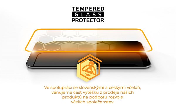 Üvegfólia Tempered Glass Protector Antibacterial iPhone 12 mini, fekete készülékhez + védőfólia a kamerára Jellemzők/technológia