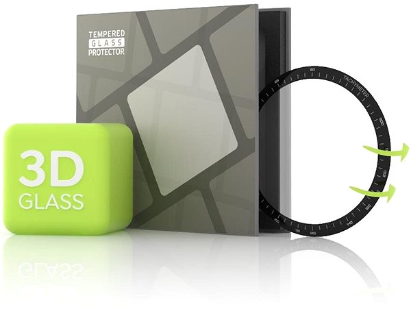 Üvegfólia Tempered Glass Protector Honor Magic Watch 2 46 mm okosórához - 3D Glass Képernyő