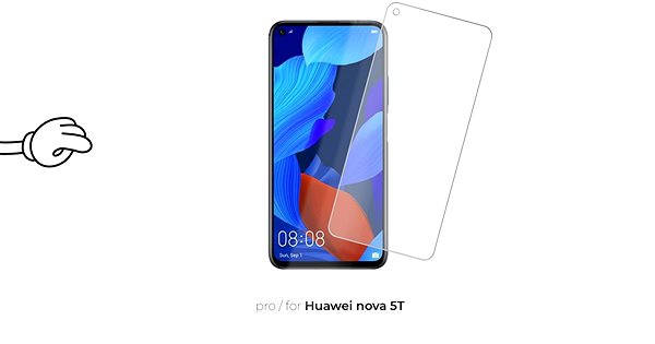 Glass Screen Protector Tempered Glass Protector for Huawei Nova 5T Screen