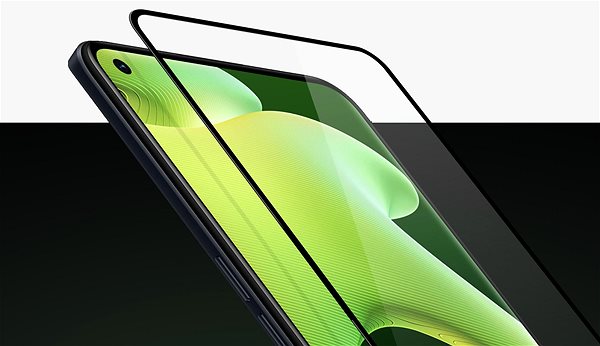 Glass Screen Protector Tempered Glass Protector Bezel for Realme GT Neo 2, Black + Camera Glass Features/technology