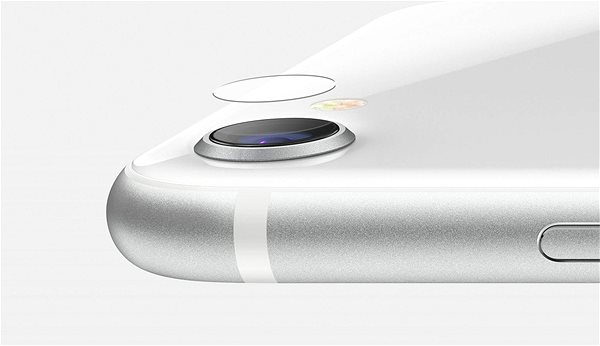 Üvegfólia Tempered Glass Protector iPhone 7 / 8 / SE 2022 / SE 2020 3D üvegfólia - antibakteriális, Case Friendly, 3D GLASS Oldalnézet