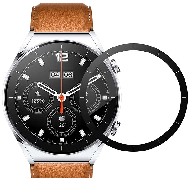 Schutzglas Tempered Glass Protector für Xiaomi Watch S1 - 3D Glass - wasserdicht ...