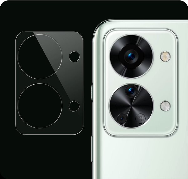 Ochranné sklo na objektiv Tempered Glass Protector 0.3mm pro OnePlus Nord 2T 5G, + sklo na kameru (Case Friendly) Screen