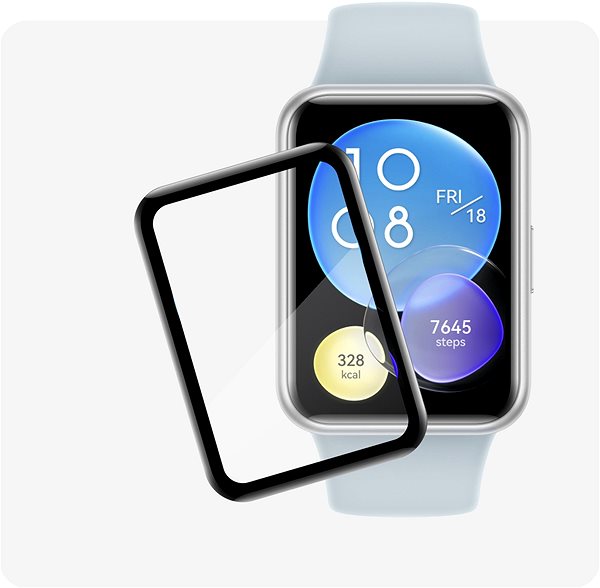 Schutzglas Tempered Glass Protector für Huawei Watch Fit 2 Classic / Active - wasserdicht Screen