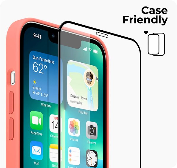 Üvegfólia Tempered Glass Protector iPhone 12 mini üvegfólia - 40 karátos zafír ...