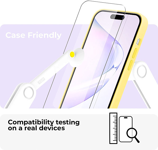 Glass Screen Protector Tempered Glass Protector for Samsung Galaxy A56 + camera protection without lens overlay ...