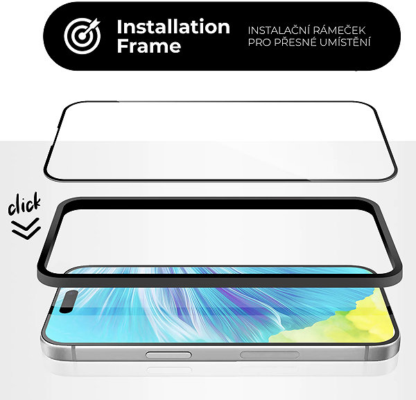 Glass Screen Protector Tempered Glass Protector for iPhone 17 Pro Max (3D Glass) + Applicator ...