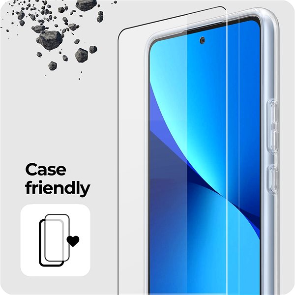 Glass Screen Protector Tempered Glass Protector for Xiaomi Redmi 13 / Redmi 12 (compatible with the case) ...