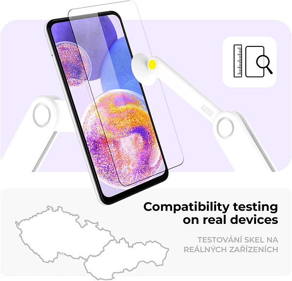 Glass Screen Protector Tempered Glass Protector for Vivo Y36, compatible with the case ...