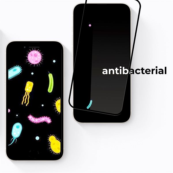 Üvegfólia Tempered Glass Protector iPhone 15 üvegfólia + kamera védő fólia - Antibacterial, Case Friendly ...