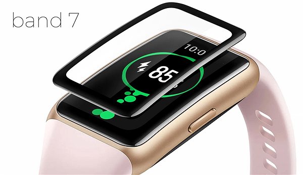 Glass Screen Protector Tempered Glass Protector for Honor Band 7, Waterproof (2pcs in pack) ...
