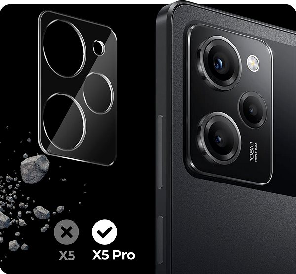 Kamera védő fólia Tempered Glass Protector POCO X5 Pro kamera védő fólia - tokbarát ...