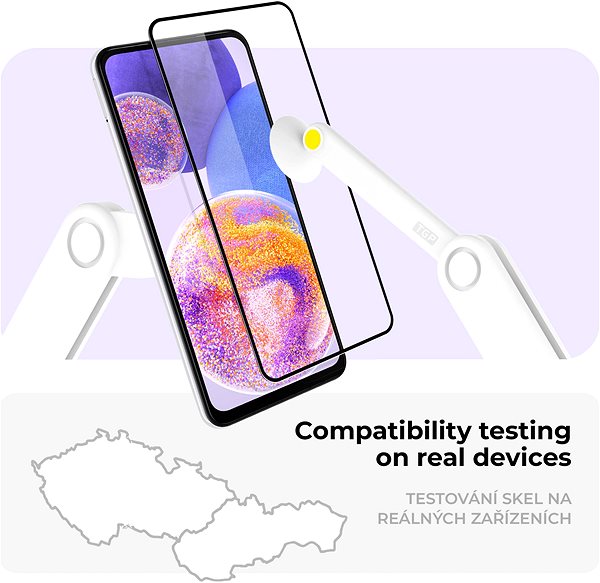 Schutzglas Tempered Glass Protector für das Nothing Phone (2) + Kameraglas (kompatibel mit Reader und Hülle) ...