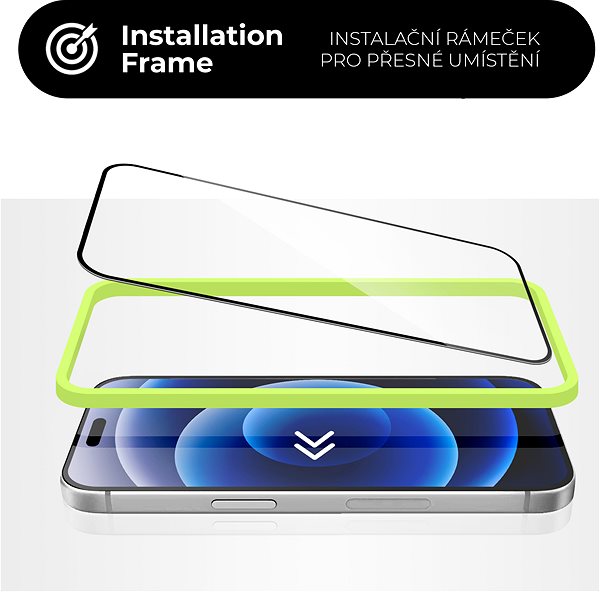 Glass Screen Protector Tempered Glass Protector 3D for iPhone 16 Plus + camera glass + applicator (Case Friendly) ...