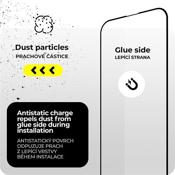 Glass Screen Protector Tempered Glass Protector for iPhone 16 Pro + camera glass (with adhesive layer to repel dust) ...
