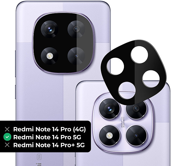 Glass Screen Protector Tempered Glass Protector for Xiaomi Redmi Note 14 Pro 5G (compatible with the case) ...