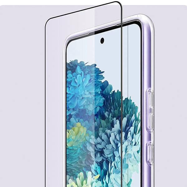 Glass Screen Protector Tempered Glass Protector for Samsung Galaxy A36 + camera glass (compatible with the case and reader) ...
