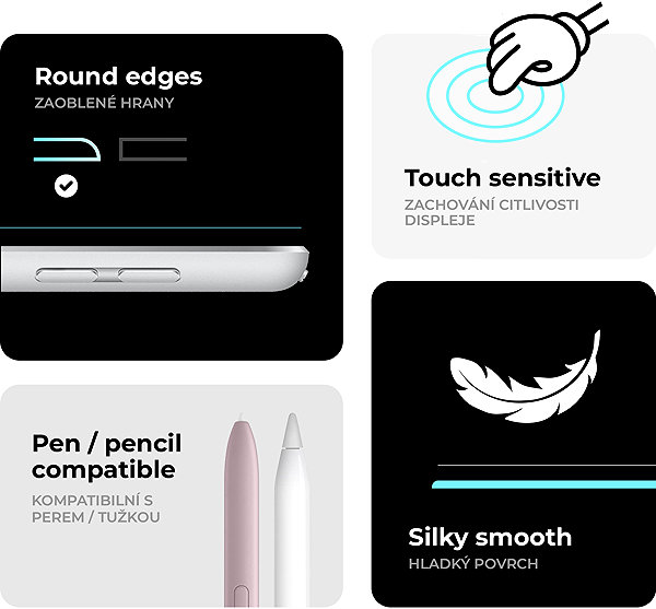 Glass Screen Protector Tempered Glass Protector for Samsung Galaxy Tab S10 FE / S9 FE / S9 / S8 / S7 ...