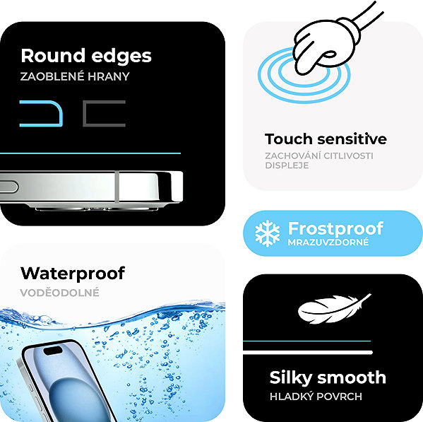 Schutzglas Tempered Glass Protector für Xiaomi Redmi Note 14 4G, kompatibel mit Hülle und Lesegerät ...