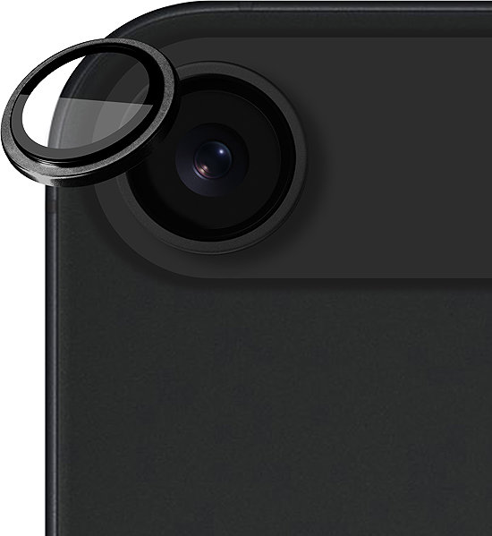 Glass Screen Protector Tempered Glass Protector for iPhone Air, black (Case Friendly) ...