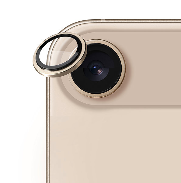 Glass Screen Protector Tempered Glass Protector for iPhone Air, gold (Case Friendly) ...