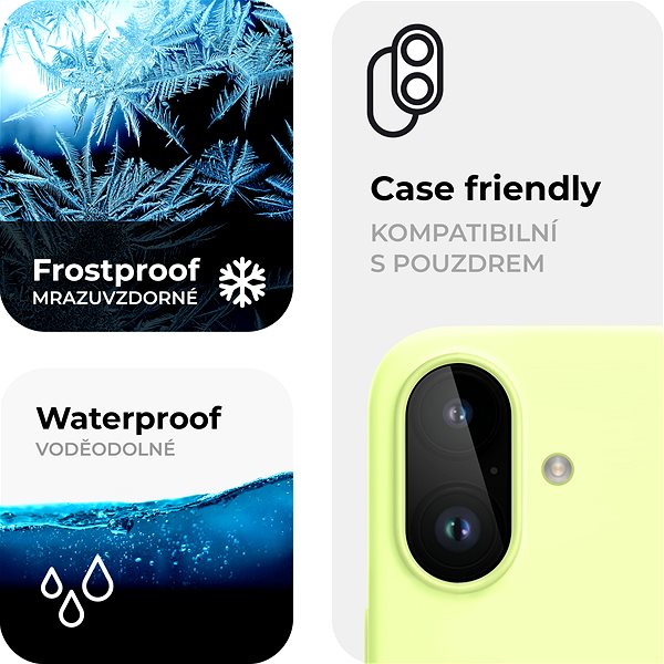 Objektiv-Schutzglas Tempered Glass Protector für das iPhone 17 / 16 / 16 Plus ...