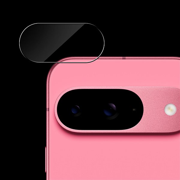 Objektiv-Schutzglas Tempered Glass Protector für das Google Pixel 9, kompatibel mit der Hülle ...