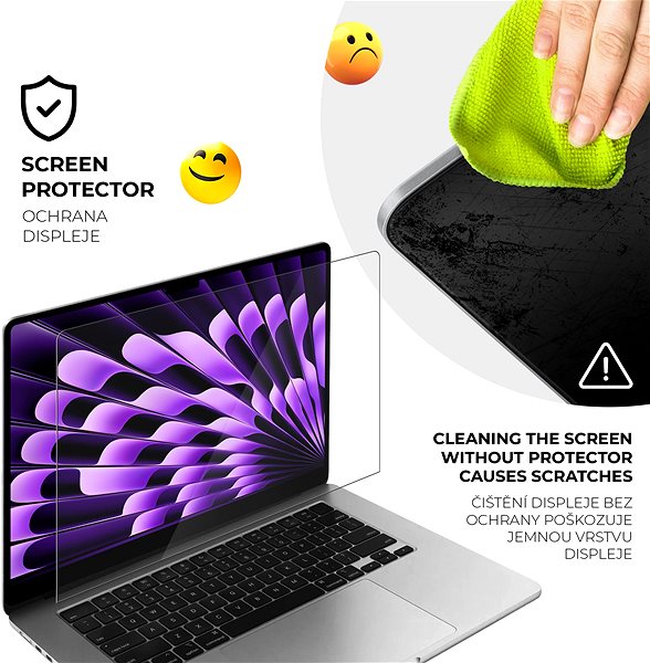 Schutzfolie TGP für MacBook Air 13.6