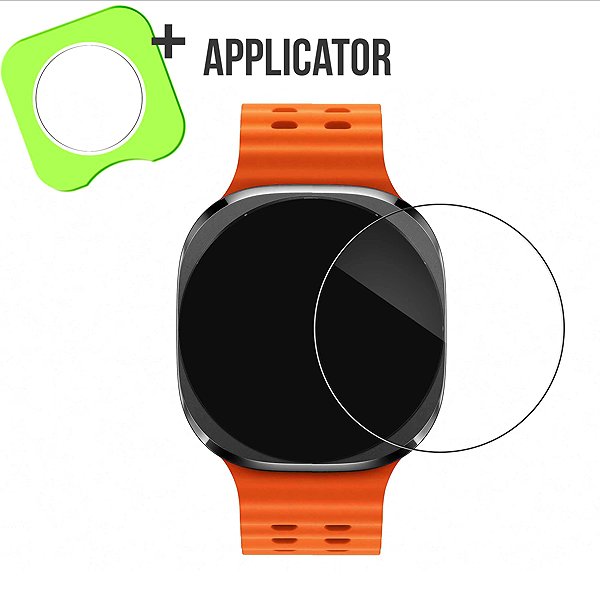 Schutzglas Tempered Glass Protector für die Samsung Galaxy Watch 8 40mm, wasserdicht + Applikator ...