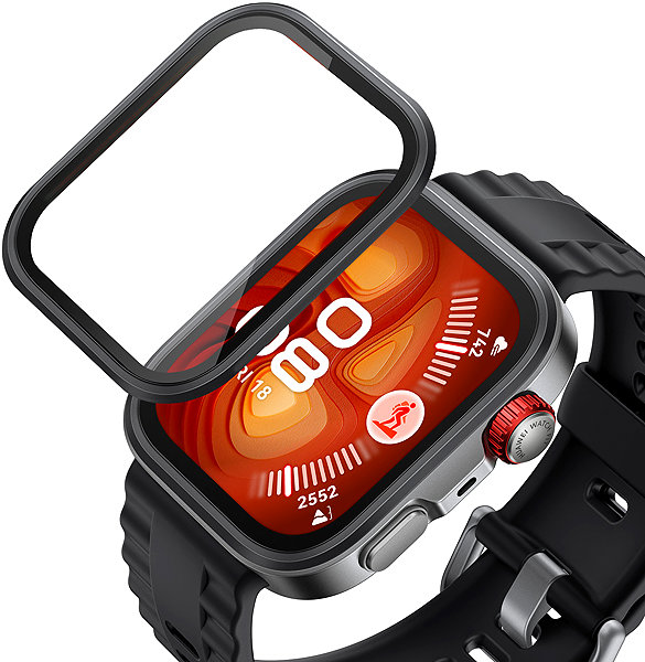 Ochranné sklo Tempered Glass Protector pro Huawei Watch Fit 4 Pro, voděodolné + aplikátor ...