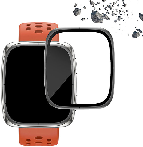 Glass Screen Protector Tempered Glass Protector for Amazfit Active 2 Square, Waterproof ...