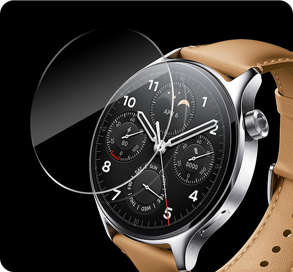 Glass Screen Protector Tempered Glass Protector for Amazfit Active 3 Premium ...