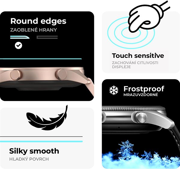 Glass Screen Protector Tempered Glass Protector for Samsung Galaxy Watch Ultra 47mm, water resistant ...