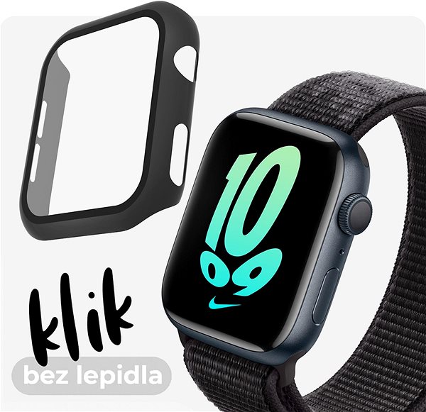 Glass Screen Protector Tempered Glass Protector for Apple Watch 10 42mm, removable sports case ...
