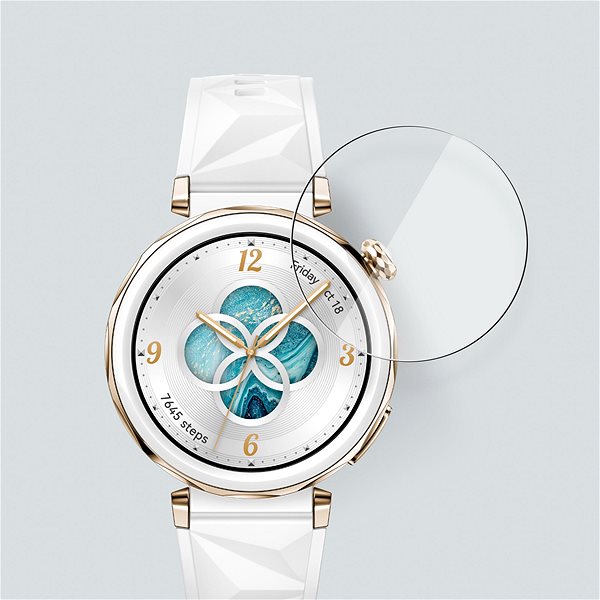 Glass Screen Protector Tempered Glass Protector for Huawei Watch GT 5 Pro 42mm / GT 3 Pro 43mm, waterproof ...
