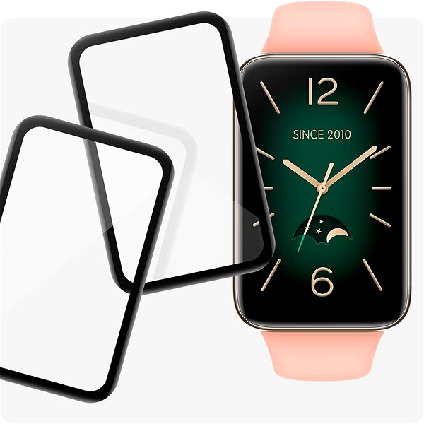 Glass Screen Protector Tempered Glass Protector for Xiaomi Smart Band 9 Pro, waterproof (2pcs in pack) ...